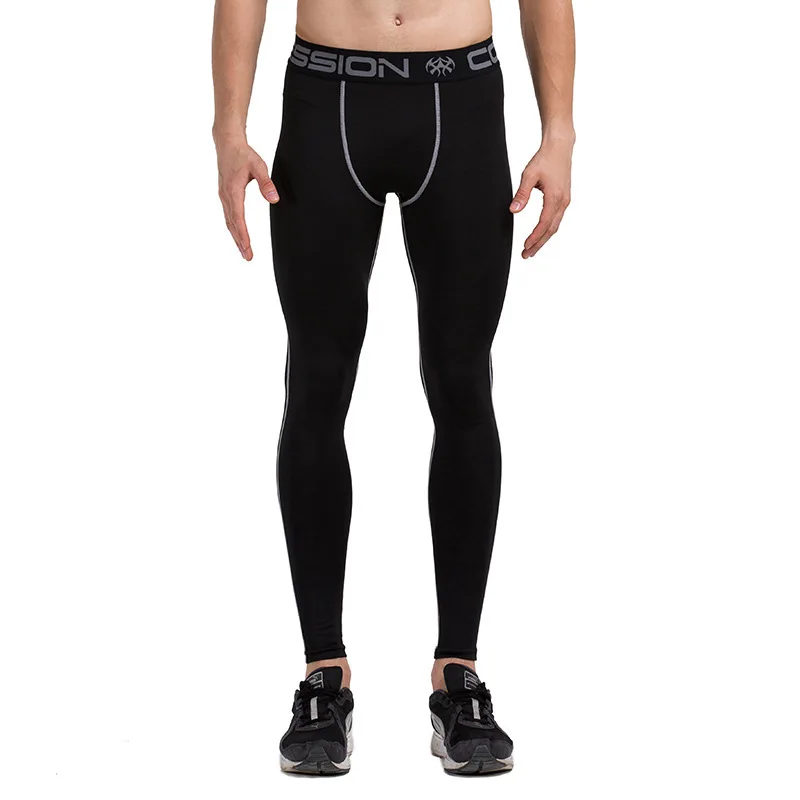 

2016 New Style Men Fitness Slim Legs Soft Reduction Comfortable Breathable Quick-Dry Tight-Fit Athletic Pants a Generation of Fa