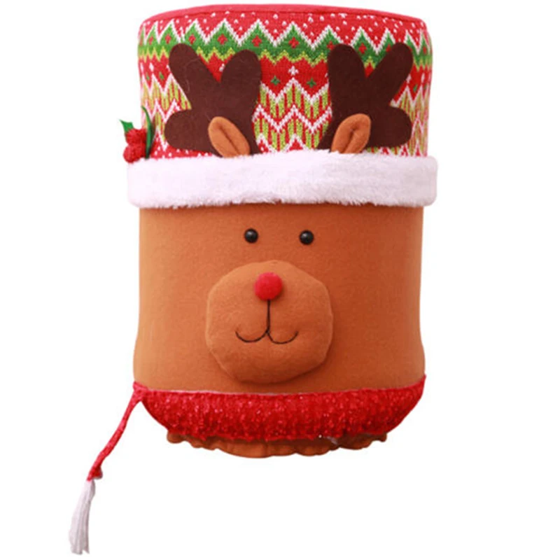 1pc Cute Water Cooler Cover Christmas Water Dispenser Bucket Xmas Decoration