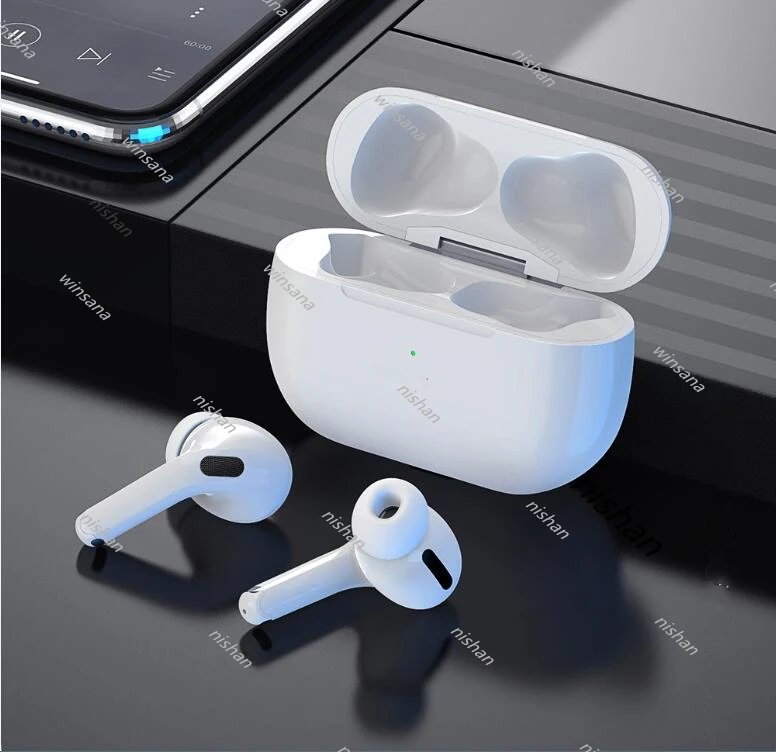 Nishan оригинальный Pro 3 Bluetooth наушники вкладыши TWS с Беспроводной HiFi музыкальные