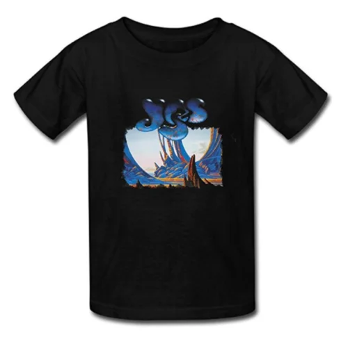 

Custom Yes Rock Band Logo Men's Tee Shirt Fashion Cotton Short Sleeve T-shirt