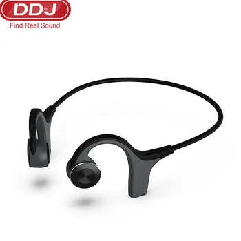 

DDJ Titanium Bone Conduction Earphone Qualcomm Bluetooth 5.0 Chip Headset Waterproof Sweatproof 6-8 Hours Battery life