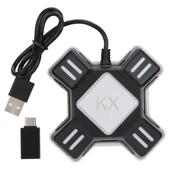 

Games Console Converter For Nintendo Switch PS4/PS3 Gamepad Transfer To Keyboard Mouse For Gaming Accessories