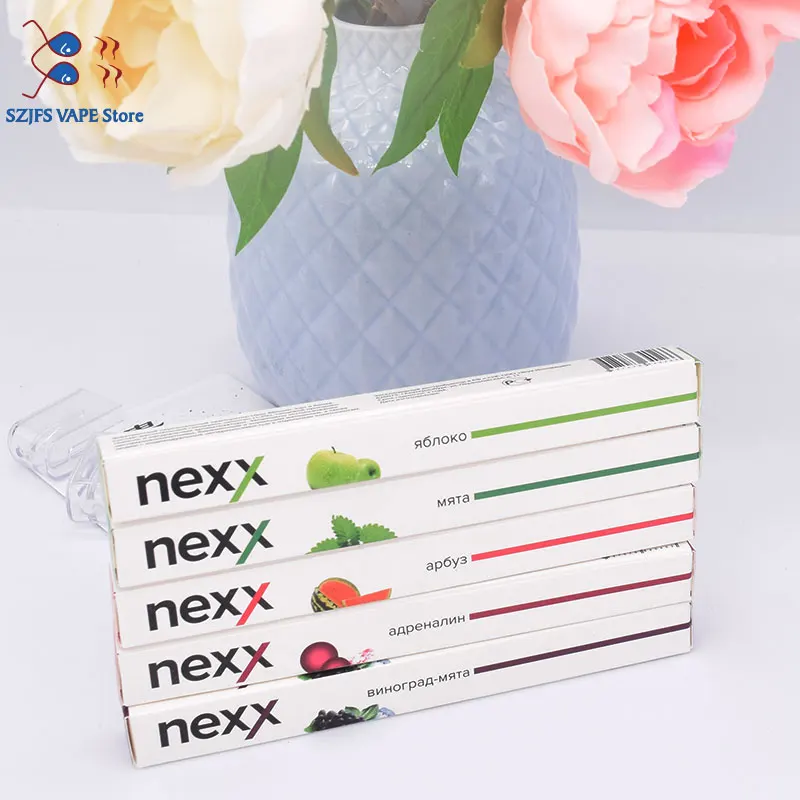 

20pcs more Nexx Portable e Cigarette Pipe Vape Pen 500 ECig Stick Vape Cartridges ShiSha Pen vs Vaporizer Hookah Pen vs kylin m