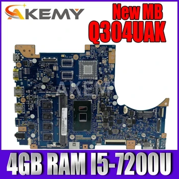 شراءAkemy Q304UAK اللوحة الأم للكمبيوتر المحمول ASUS Q324UAK Q324UA Q324U اللوحة الرئيسية 90NB0AL0-R00060 4GB RAM I5-7200U