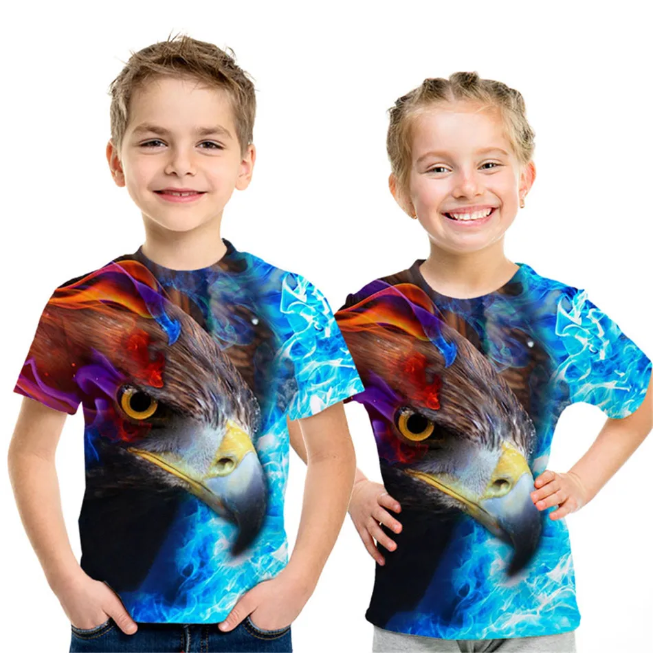 2020 Novo Tigre 3d T Camisa Das Mulheres Dos Homens Crianças Verão Moda  Manga Curta Impresso Animal Camiseta Legal Topos T Roupas Menino Menina -  Camisetas - AliExpress