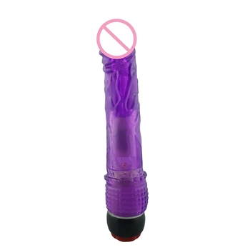 Jelly Sex Toys Multi-speed Vibrator For Woman Masturbator Rabbit Vagina Stimulator AV Massager Clitoris G-spot Dildo Magic Wand 4