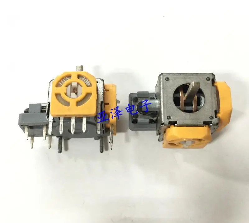 

20PCS/LOT RJ13 game machine, rocker potentiometer, 4 direction switch, with press switch, toy airplane, model airplane joystick