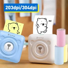 Impressora térmica portátil de bluetooth 58mm mini sem fio pos foto impressora android ios telefone móvel impressão peripage a6