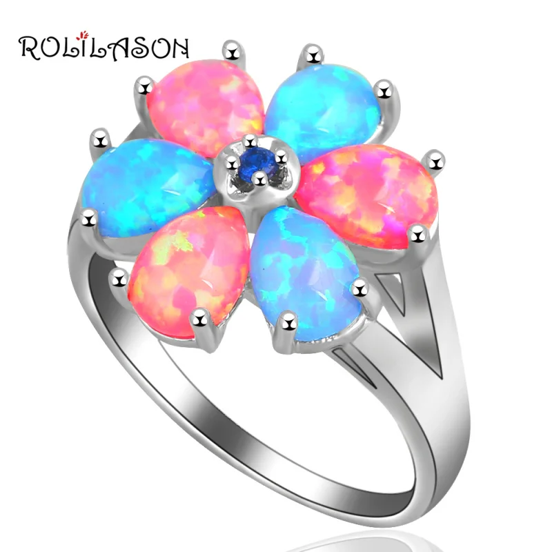 Roilason низкая цена свадебные модные ювелирные изделия для женщин красный и синий
