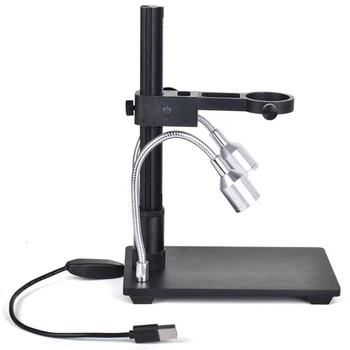 

Portable Arm USB Microscope Stand Holder Bracket Mini Foothold Table Frame for Microscope Repair Soldering