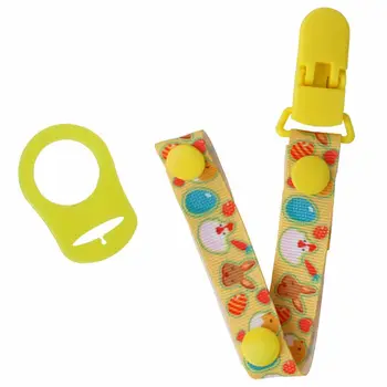 

High Quality Baby Pacifier Chain with Holder Clip Adapter for MAM Rings Dummy Soother Nipple Leash Strap