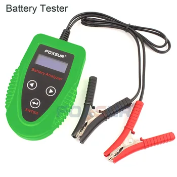 

12V Car Battery Tester Vehicle LCD Digital Battery Test Analyzer Auto System Analyzer Voltage CCA IR SOH Tester Diagnostic Tool