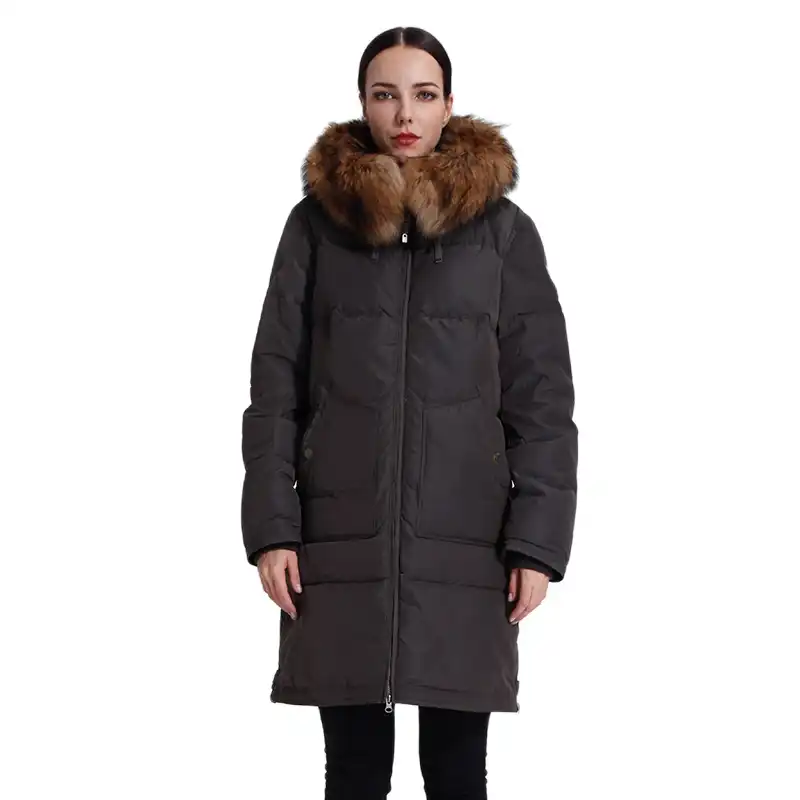 doudoune vrai fourrure homme