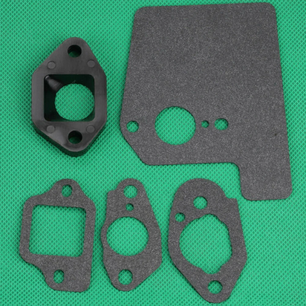 Carburetor Insulator Air Guide Gasket Muffler Gasket For Honda GCV160