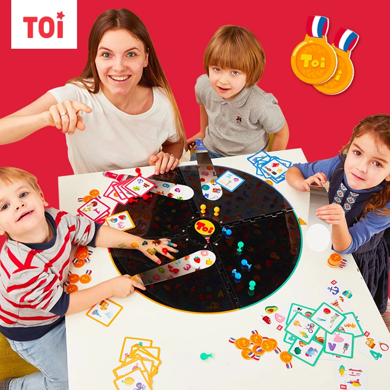 Toi Настольная игра фонарик найти сокровища исследовать диких животных для детей 3