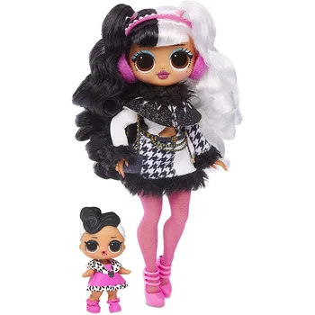 

L.O.L Surprise! O.M.G. Winter Disco Dollie Fashion Doll & Sister LOL Doll