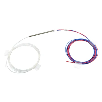 

50pcs 1x2 fiber optic FBT splitter 0.9mm ratio: 40/60 40:60