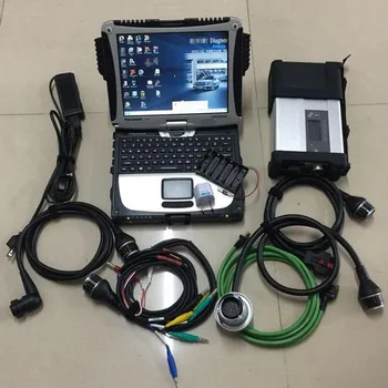 

MB Star Scanner C5 with Used Diagnostic laptop CF-19 4G 9300 Military Toughbook & 360GB SSD Special for Auto Star Diagnosis