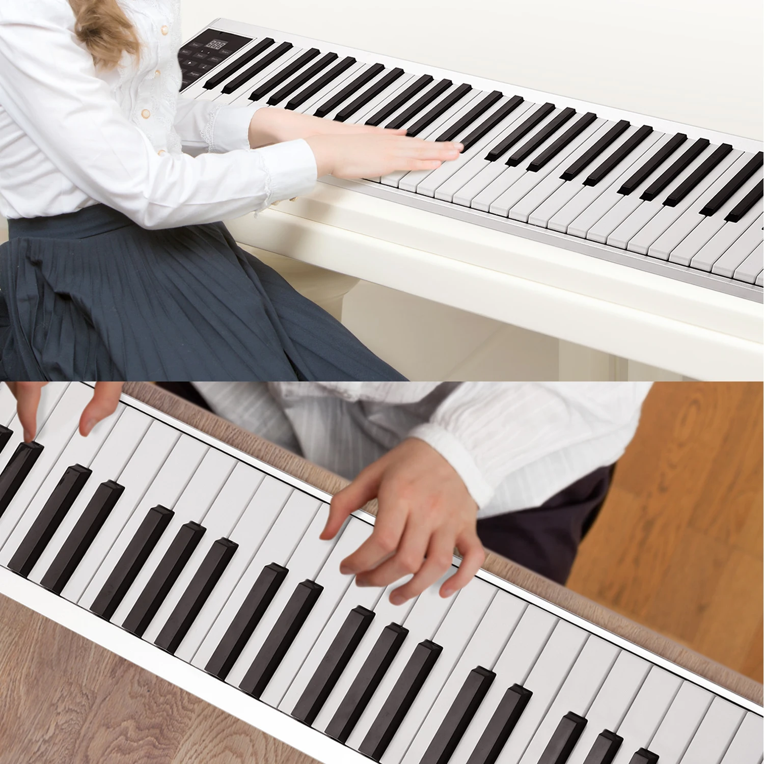 61 Keys Piano Keyboard Digital Electronic Piano Keyboard MIDI 