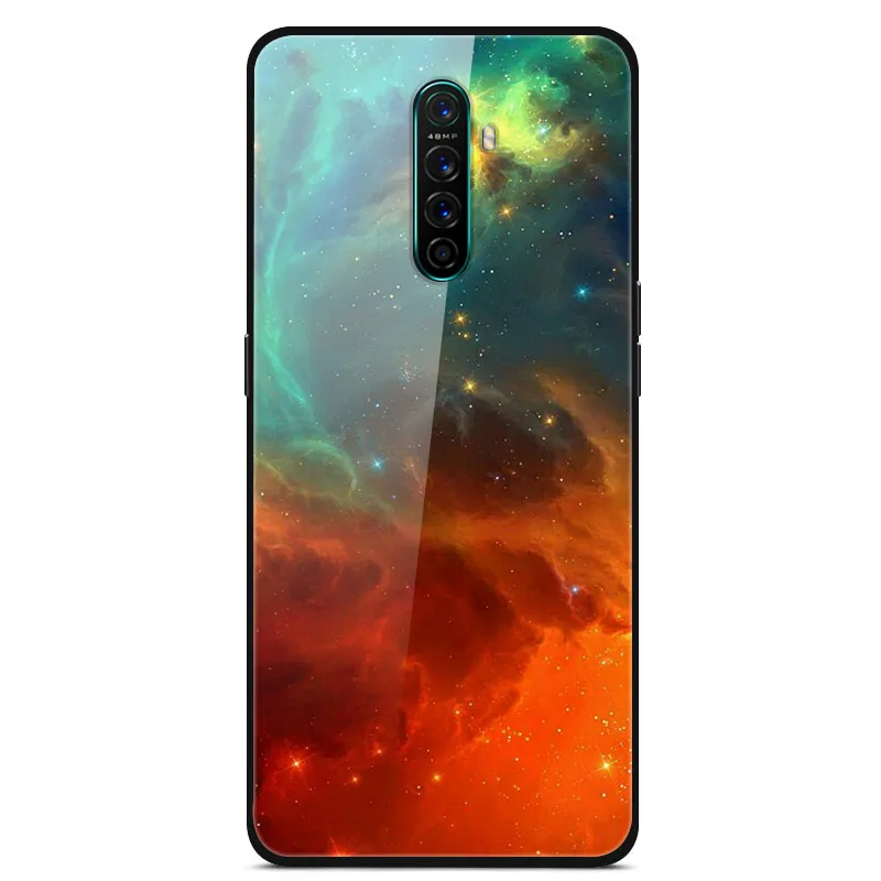 24 Для OPPO Realme X2 Pro Чехол 6,5 ''стекло твердая задняя крышка для OPPO Realme X2Pro чехол RealmeX2 X 2 чехлы для телефонов силикон бампер Funda - Color: 24