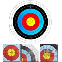 10Pcs Round Target Pasters Archery Target Paper 40x40cm Shooting Stickers For Arrow Bow Practice Hunting Target Dots Stickers