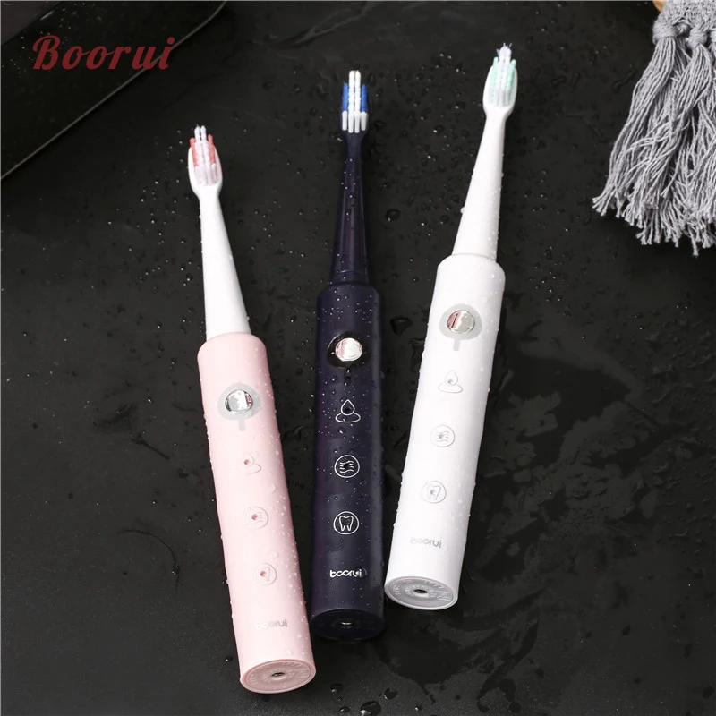 

Top quality Sonic Electric toothbrush Rechargeable 33000 strokes/min Clean Whitening Healthy Travel Case for Birthday Gift
