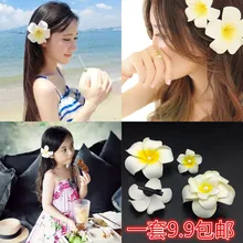 Plumeria Rubra заколки аксессуары для волос головной убор повязка на голову приморский праздник Южная Корея аксессуары детские аксессуары подсолнух