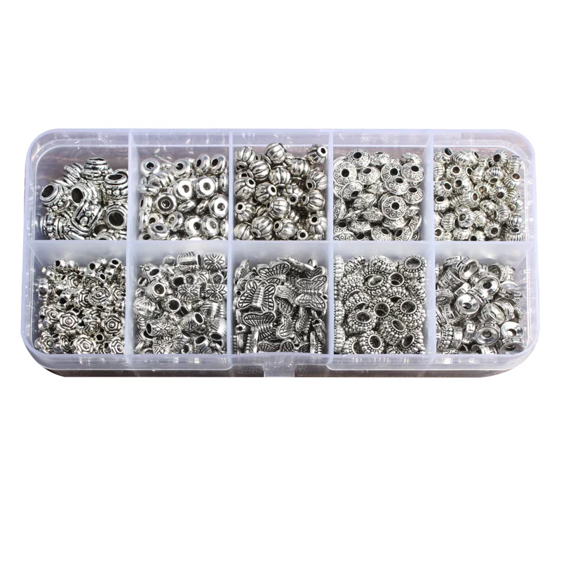 Ss0018 500pcs accessories pearl separating Bracelet beads zinc alloy accessories beads elastic thread tool scissors lead device