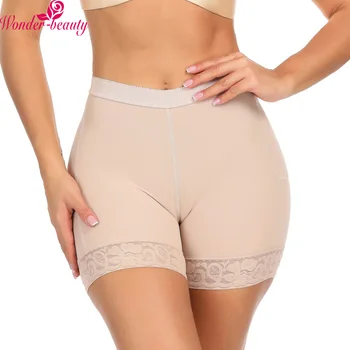 

WonderBeauty Control Short Womens Butt and Hip Enhancer Lace Underwear Panty Body Shaper Push Up Butt Lifter Panty Boyshorts