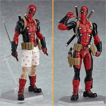 

Super Heros Deadpool 353 Yamaguchi Style Joint X-men Anime Action Toy Figures Pvc Model Collection Original Box