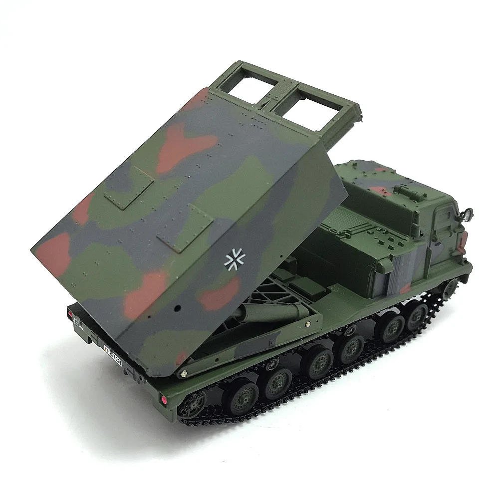 Panzerkampf 1/72 масштаб военная модель игрушки M270 несколько запуска ракета системы литья под давлением металлический Танк модель игрушка для коллекции, подарок