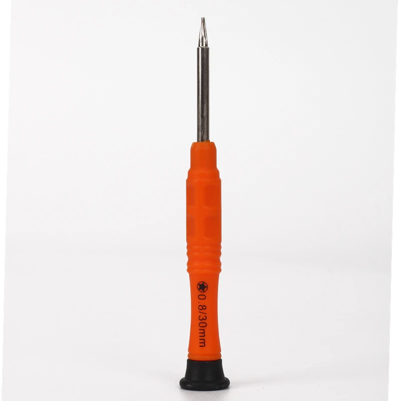 

100pcs/lot 5-Point star Pentalobe 0.8 Screwdriver High Quality 45 steel hardening Repair Tools for iPhone4/5/6/7/8/X/XR Decive