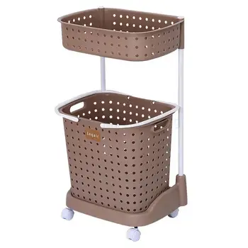 

Japan imported hamper plastic laundry basket dirty clothes storage basket clothing toys large clothes basket