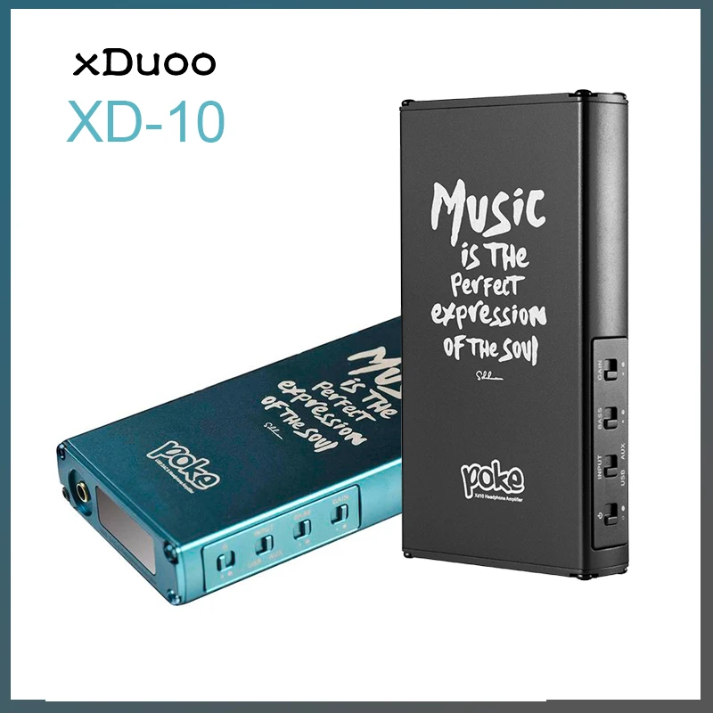 

XDUOO XD-10 Poke Full-featured AK4490 Protable DAC & Amplifier PCM32Bit/384KHZ DSD256 XD10 HiFi Headphone Amplifier