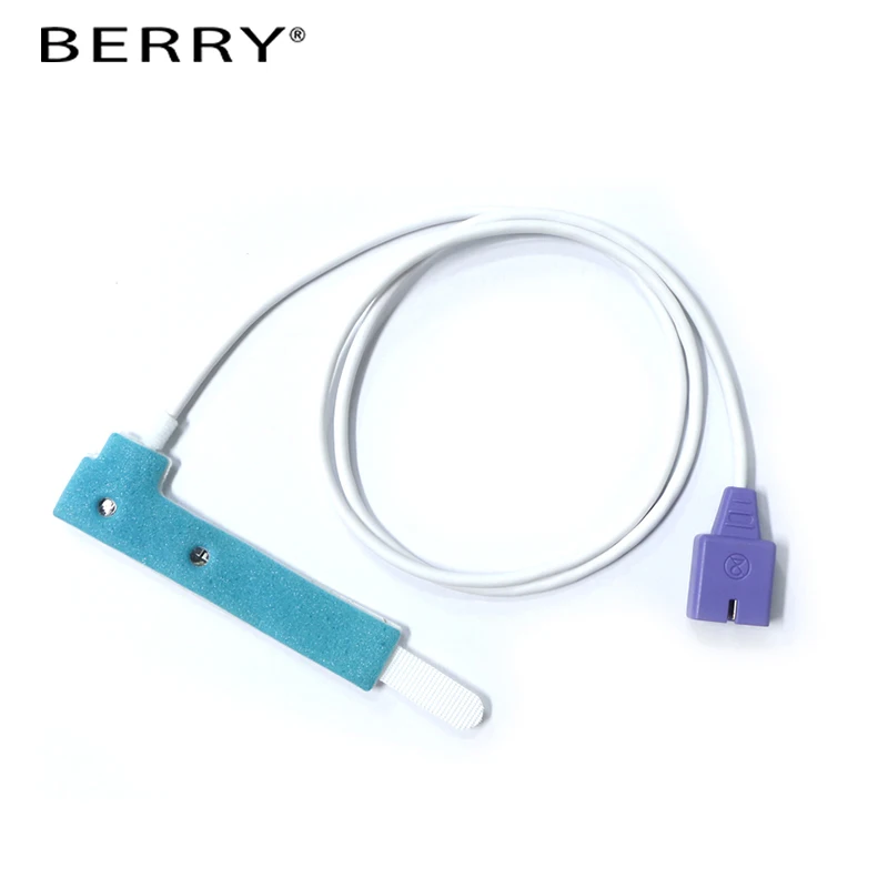 Blue Sponge Быстрая! Берри dispossable Nellcor Oximax spo2 датчик - Цвет: Blue Sponge
