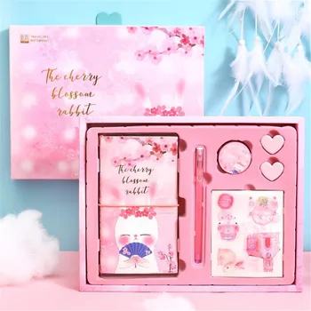 

Stationery Accessories Travel Diary Fashion Girl Design Boxed Children's Notebook Stationery Estojo Escolar Пенал Dropship #3