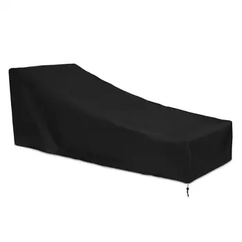 

Patio Lounge Chair Cover Waterproof Dustproof Chaise Lounge Covers Furniture Protector for Outdoors Balcony Garden