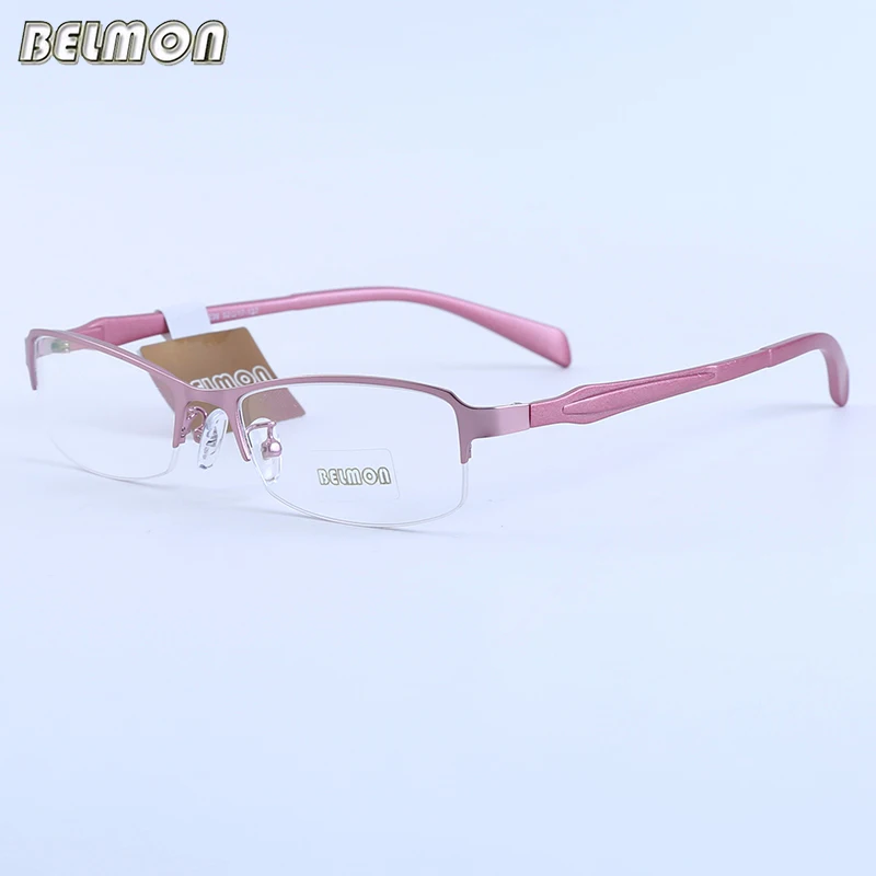 

Belmon Eyeglasses Frame Women Computer Optical Prescription Myopia Nerd Clear Lens Eye Glasses Spectacle Frame For Female 1236