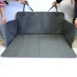 Waterproof Dog Car Seat Cover and Trunk Mat - Washable Pet Travel Carrier with Free Shipping (GRAY)