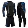Gym Men's Running Fitness Sportswear Athletic Physical Training Clothes Sports Suits Workout Jogging Rashguard Men's Kit ► Photo 2/6