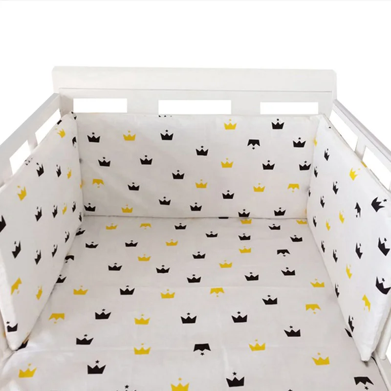 NO6 Nordique Stars Design bece lit epaissir pare-chocs une Piece berceau autour coussin lit procteur oreillers nouveau-NES dеcor d - Цвет: NO6