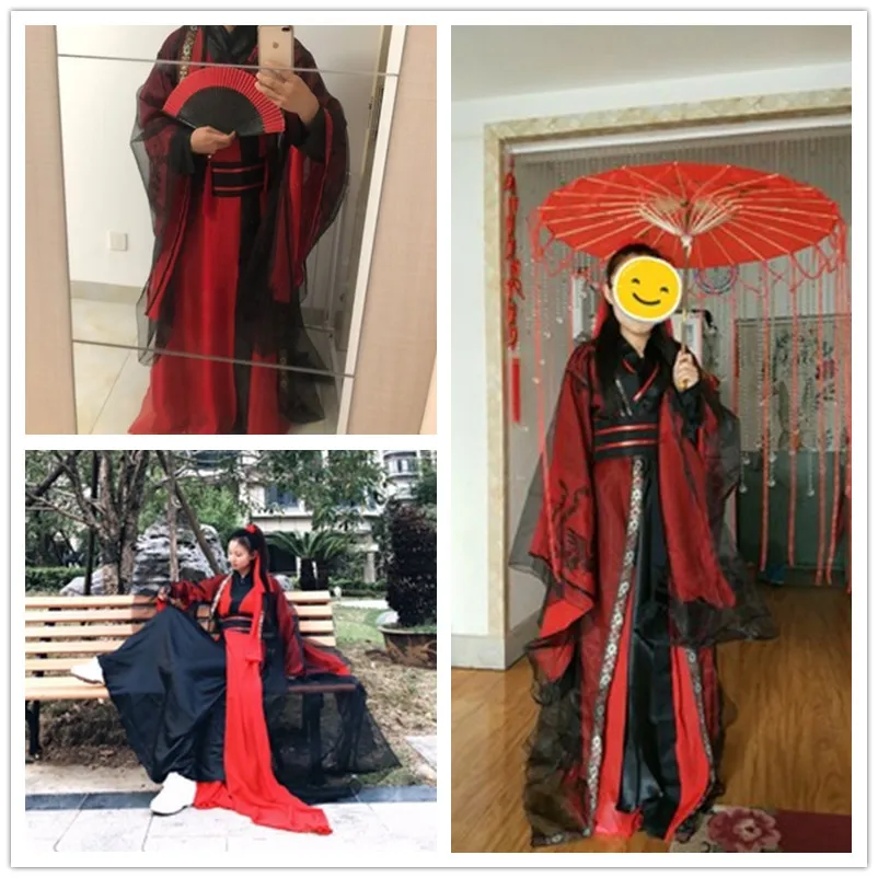 Аниме Цин Цзинь Тянь ся кся Клык Junqian Косплей Костюм Mo Dao Zu Shi косплей для мужчин и женщин Хэллоуин вечерние костюмы древний Китай