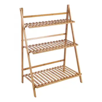 

Flower Pot Rack Multi Layer Foldable Flower Plant Pots Rack Stand Shelf for Balcony Display Plant Stand Shelf