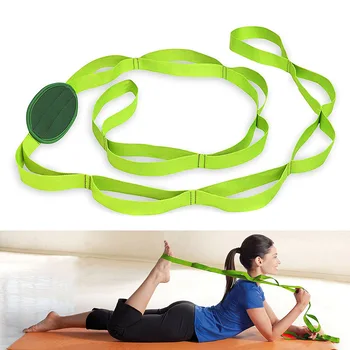 

Restore Multi-Grip Flexibility Stretch Strap Yoga Stretching Belt for Fitness Men Women WHShopping