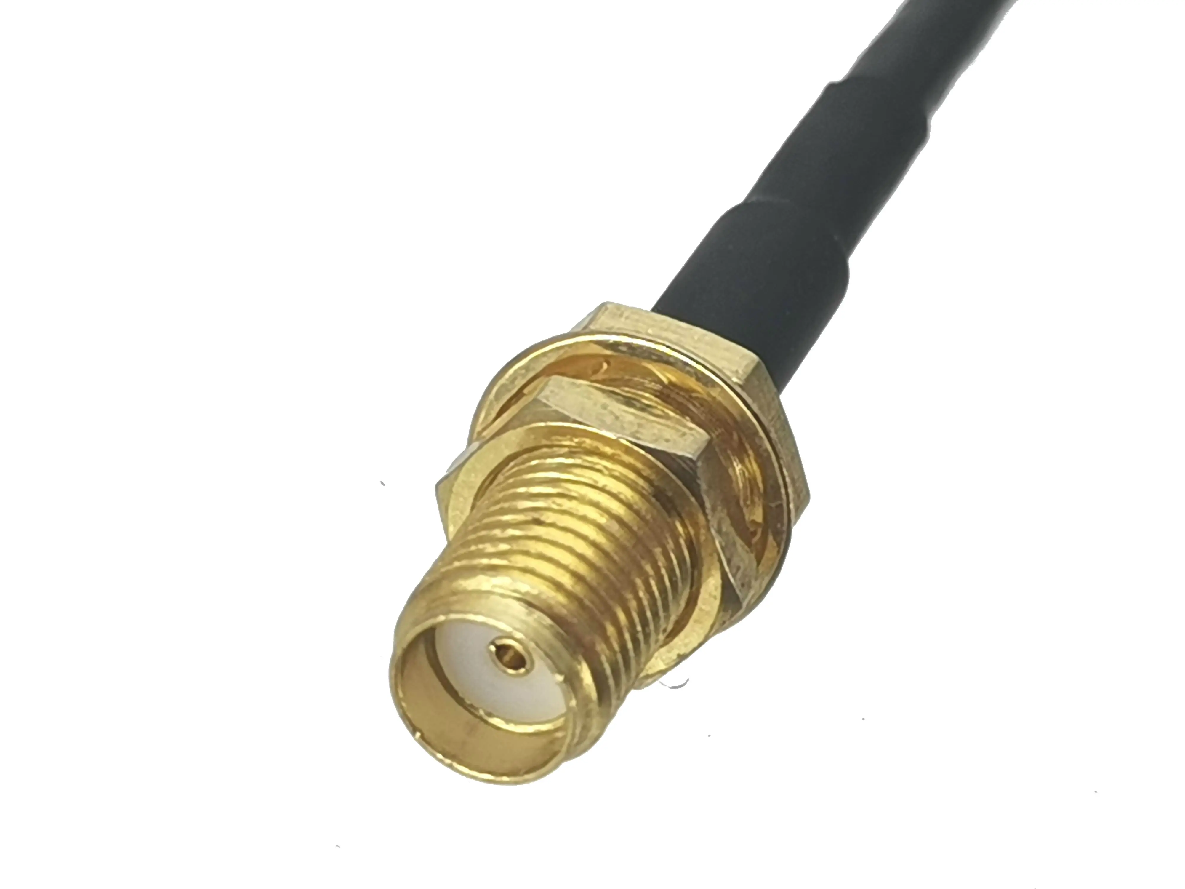RG174 SMA Male Plug to SMA Female Jack Nut Bulkhead Connector RF Coaxial Jumper Pigtail Cable For Radio Antenna 4inch~10M