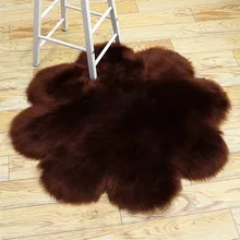 Мягкие плюшевые ковры из искусственного меха, шерстяной ковер для гостиной, дивана, спальни, матрас, рождественские коврики на дверь, окно, ковры
