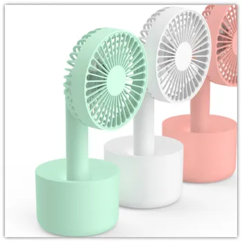 

Portable Fan Usb Rechargeable Daisy Handheld Fan Live Portable Usb Mini Fan Built-in Battery with Base Table Fan Small Fan
