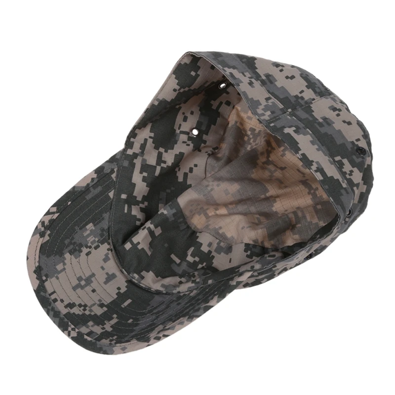 2pcs Army Urban Sun Visor Cap Mens Lady Hat Camo Camouflage Jungle Baseball- ACU Camo& Woodland Camo