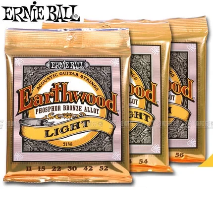 

Ernie Ball Earthwood Acoustic Guitar Strings Phosphor Bronze Alloy 2148 2146 2144
