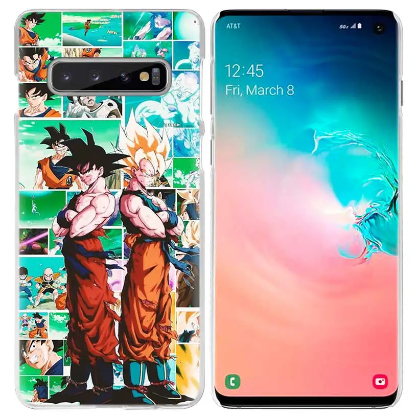 10 Goku Dragon Ball Z чехол для samsung Galaxy S10 5G S10e S9 S8 M40 M30 M20 M10 J4 J6 плюс J8 Note 8, 9, 10, аниме чехол для телефона pc - Цвет: 10